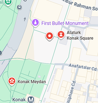 Ofis konumları haritası